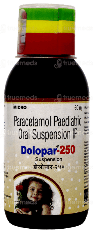 Dolopar 250 Suspension 60Ml